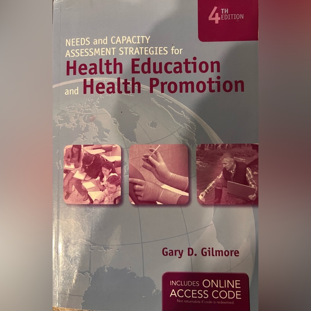 Needs and Capacity Assessment Strategies for Health Education & Health Promotion